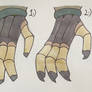 Scale walkers Hands/Claws designs