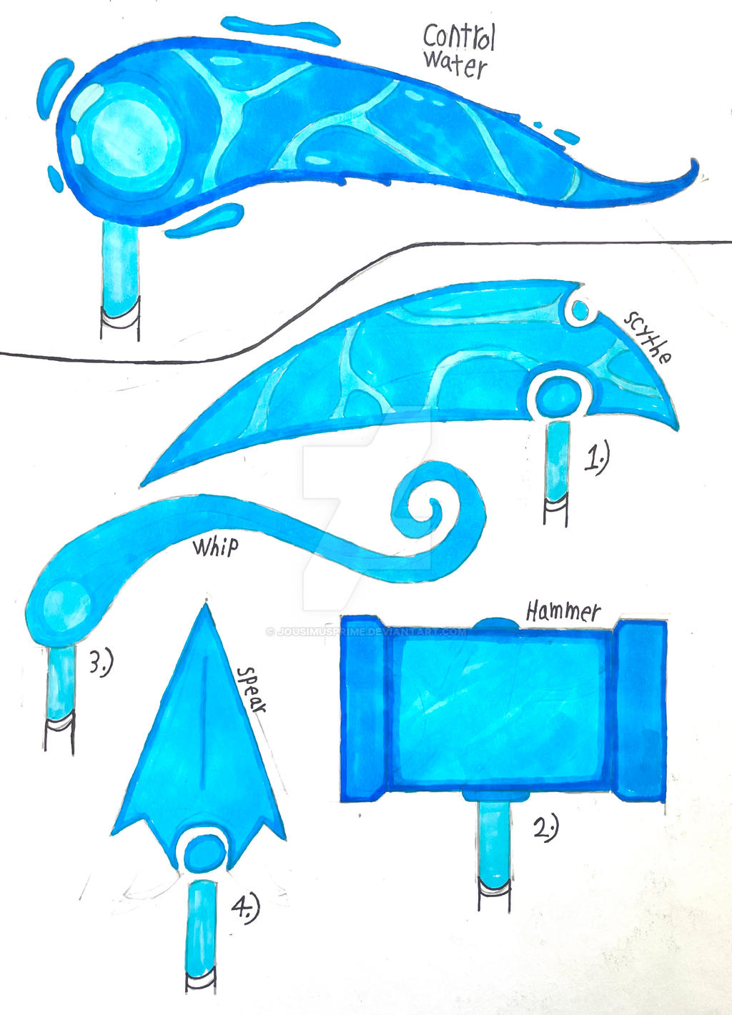 Water Bo Staff abilities by JousimusPrime on DeviantArt