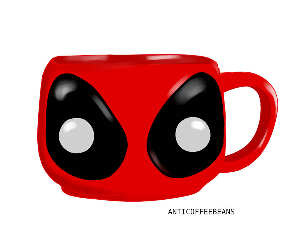 Deadpool Cup by AntiCoffeeBeans on DeviantArt