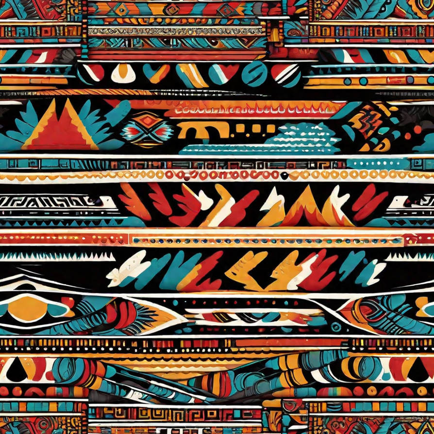 Aztec Repeat Aztec Allure - Seamless Repeat Patterns by TopiStore on DeviantArt