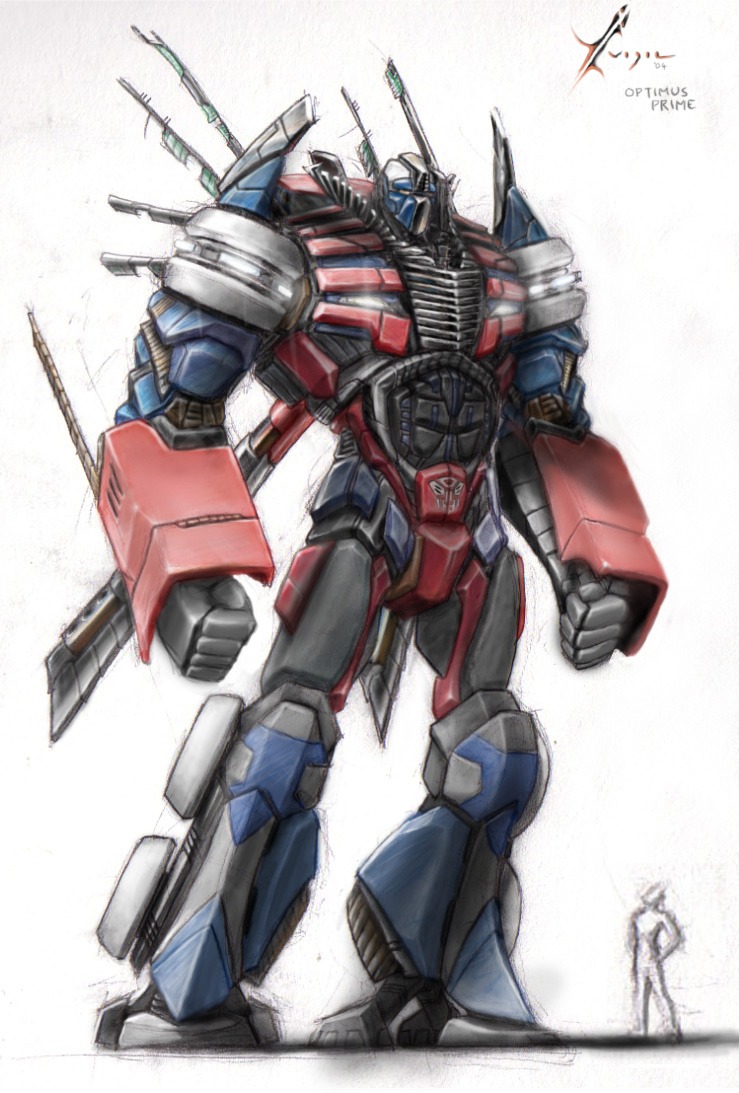 Optimus Prime.  Finished.