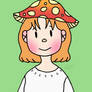 mushroom girl!!