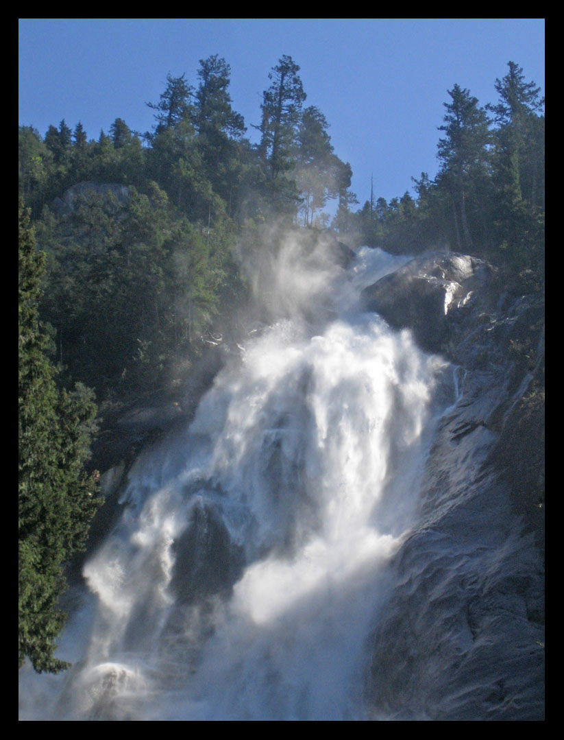 shannon falls detail