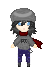 {Pixel Art Commission} OC Dante-Jett- Attkins by AsukiSanNMei