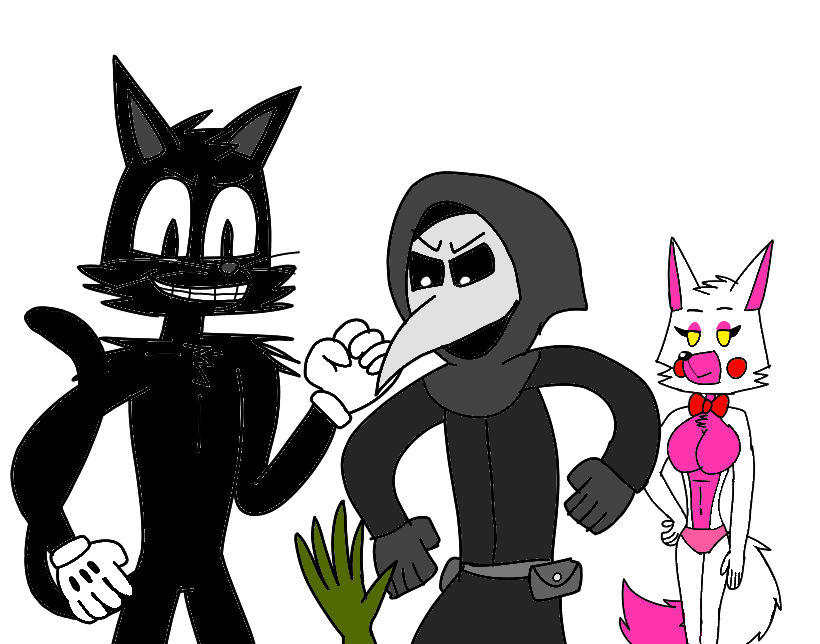 Mangle Scp 049 Cartoon Cat And Springtrap By Fxmaf On Deviantart Mangle Scp 049 Cartoon Cat And Springtrap By Fxmaf On Deviantart