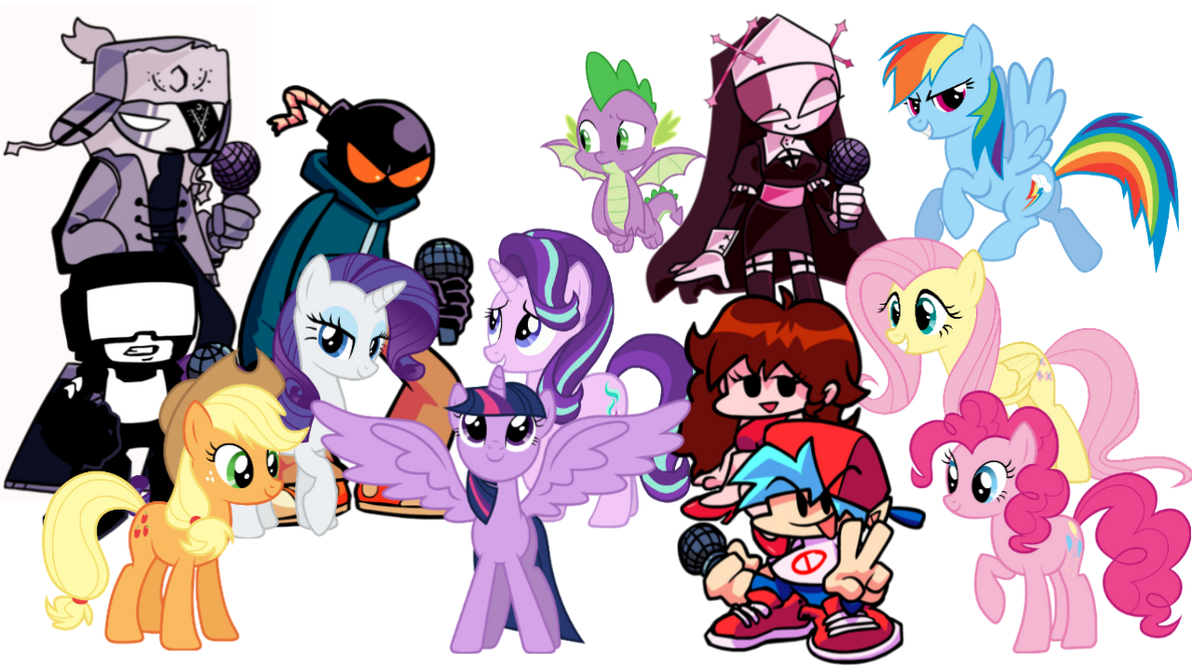 Mlp Fnf Rd MLP and FNF Crossover V.1 by FXMaF on DeviantArt