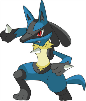 Lucario - PL Sprite to Anime