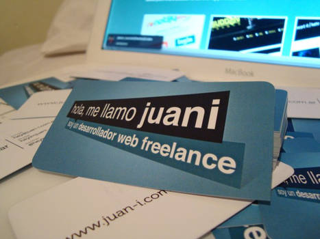 Juani's business cards