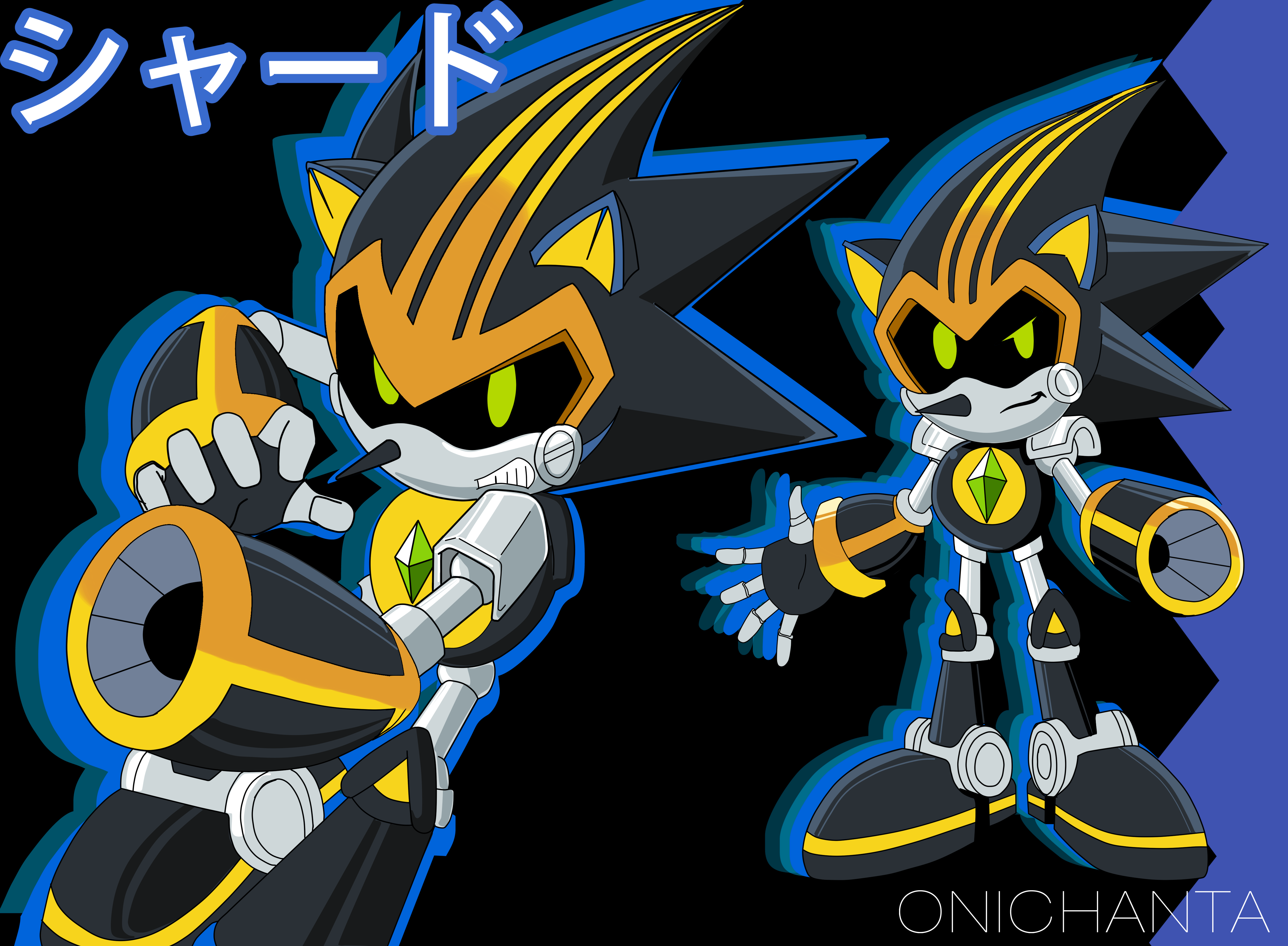 Neo Metal sonic by Sawcraft1 on DeviantArt