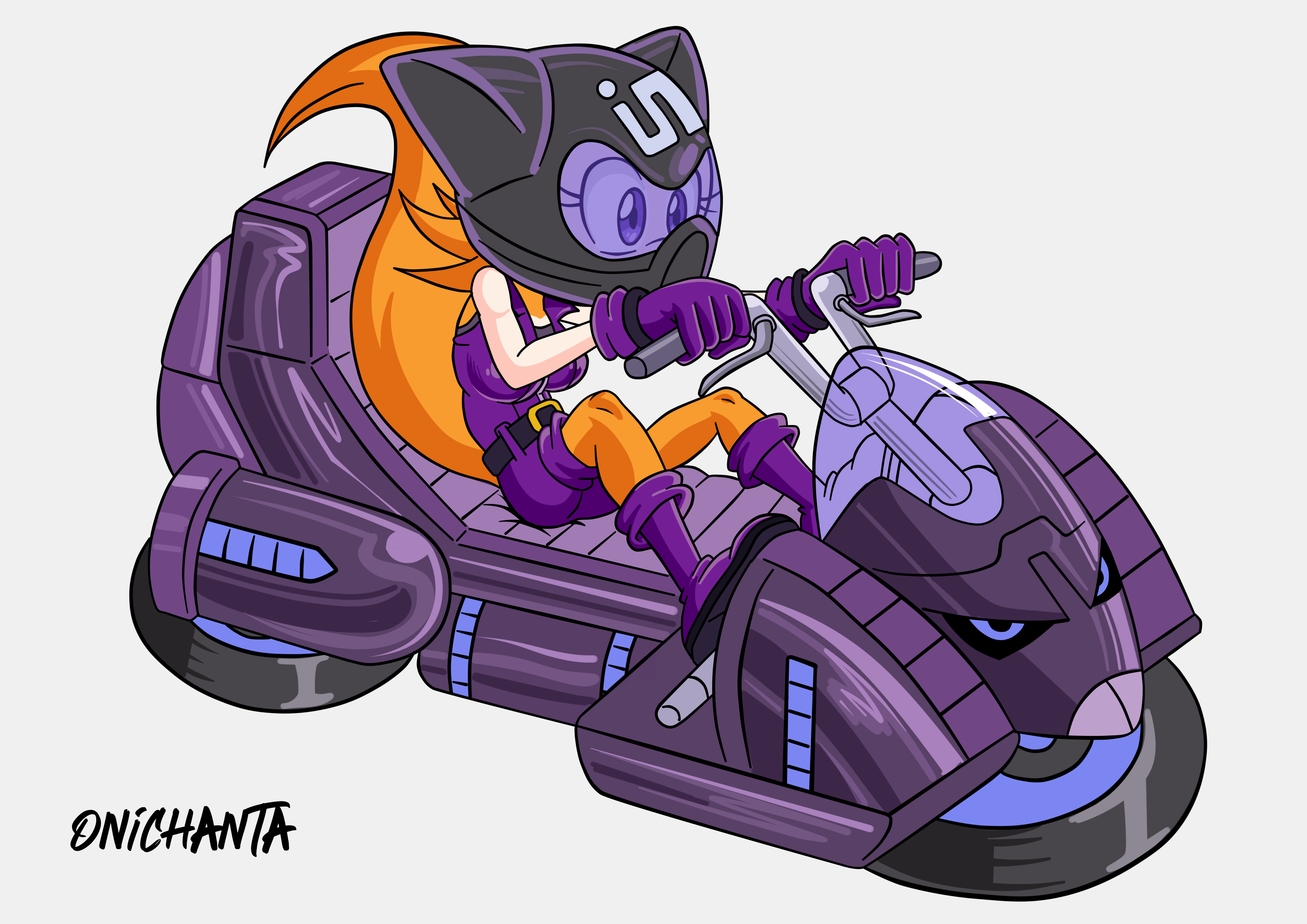 Deviantart Riding Motorcycle Jennifer on a flying motorcycle (with helmet ) by onichanta on DeviantArt