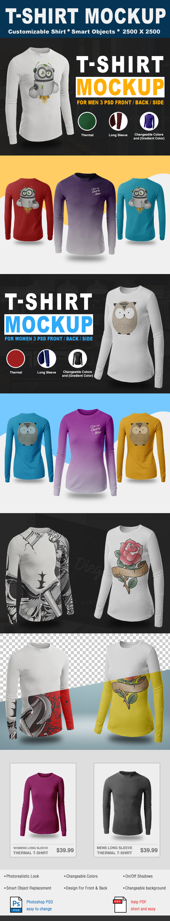 Download T Shirt Mockup Thermal Shirts Men Women By Btdesign17 On Deviantart