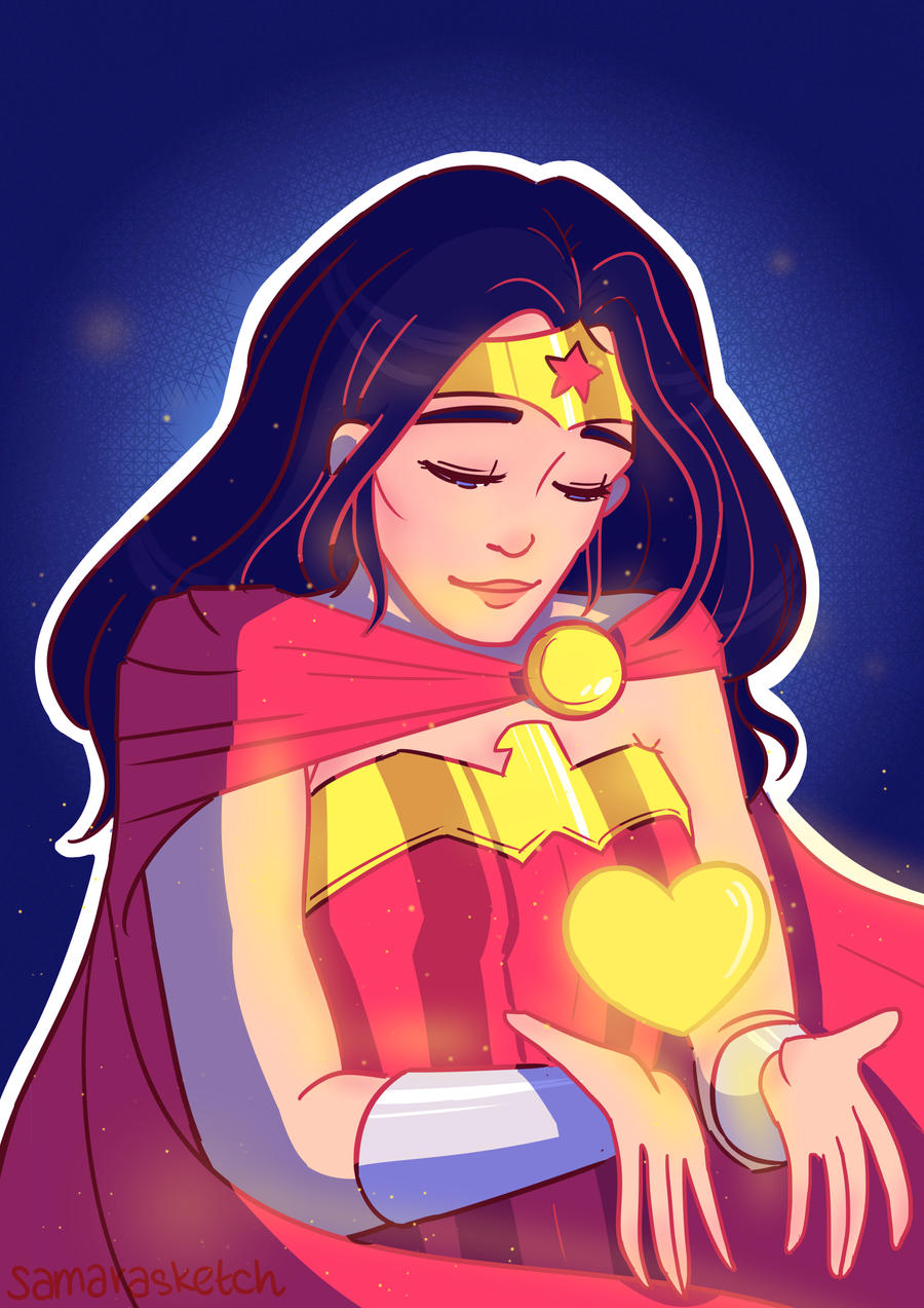 Wonder Woman: Heart of Gold by samarasketch