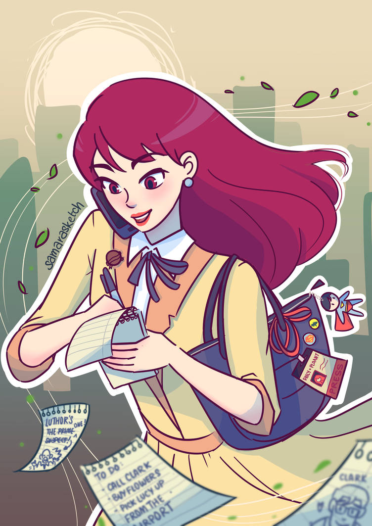 Lois Lane: Star Reporter by samarasketch