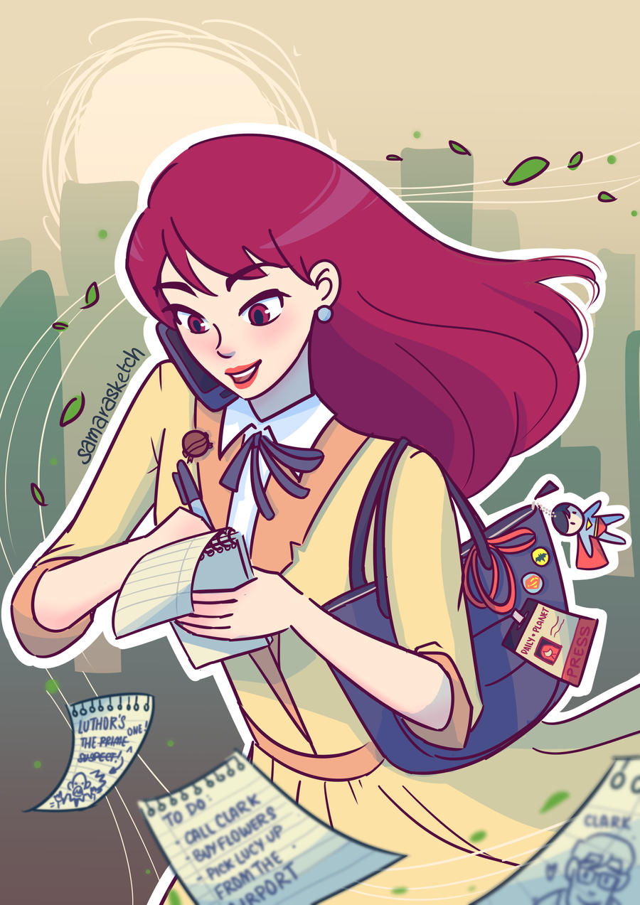 Lois Lane: Star Reporter by samarasketch