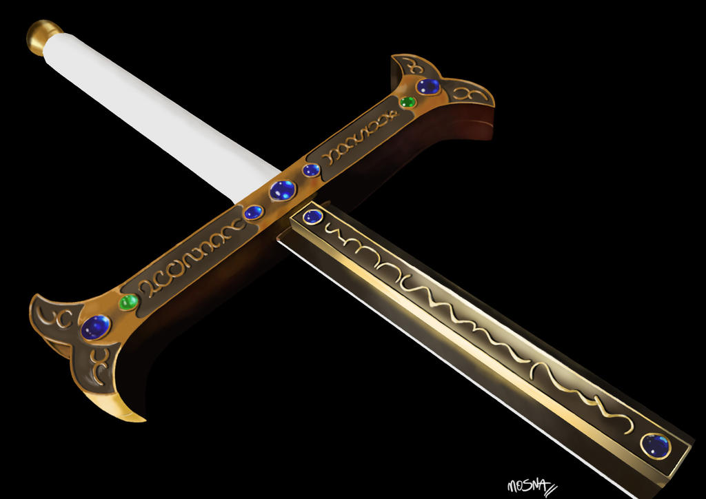 ONE PIECE】Mihawk's Sword Tutorial with Template - Kokutou Yoru [How to  make cosplay sword] 