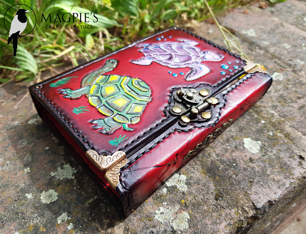 Leather Notebook with Cover a7 5 by Luniwenor on DeviantArt