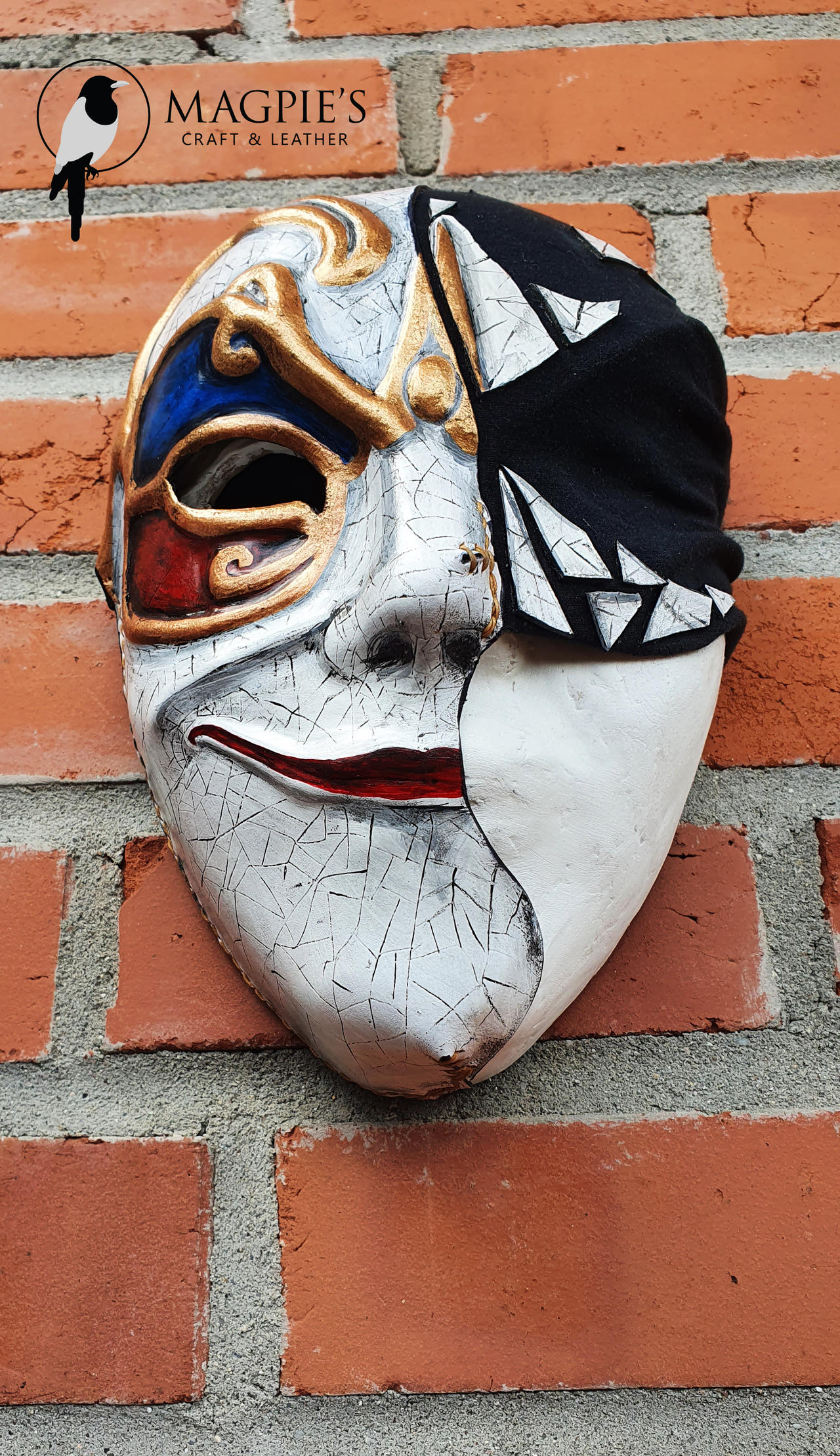 Half Leather mask clockwork droid dr who 1 by Luniwenor on DeviantArt