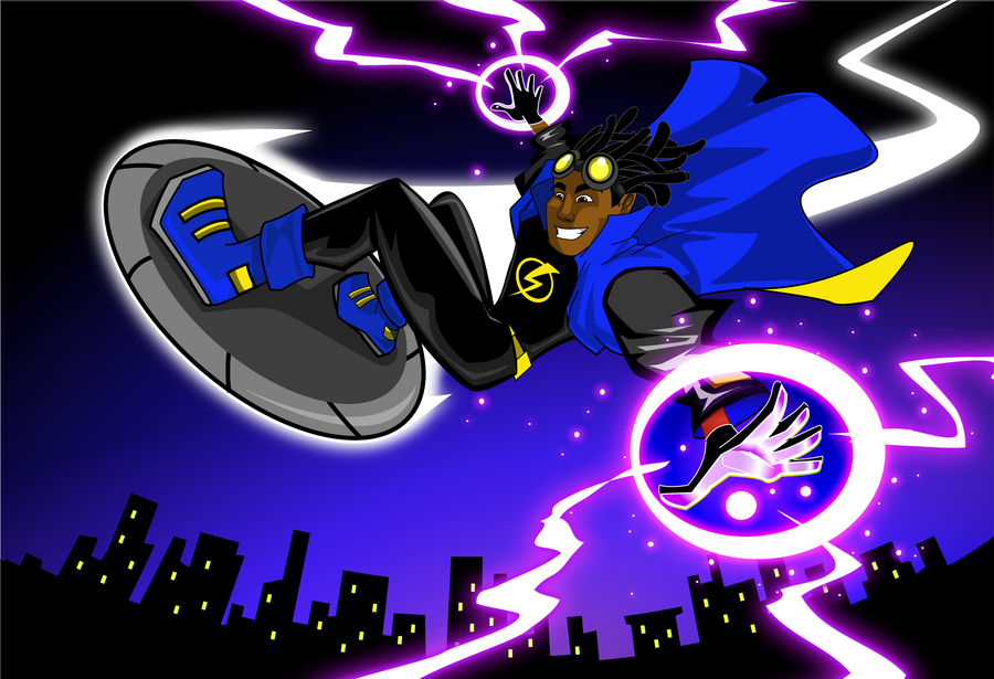 Static Shock by kudoze on DeviantArt