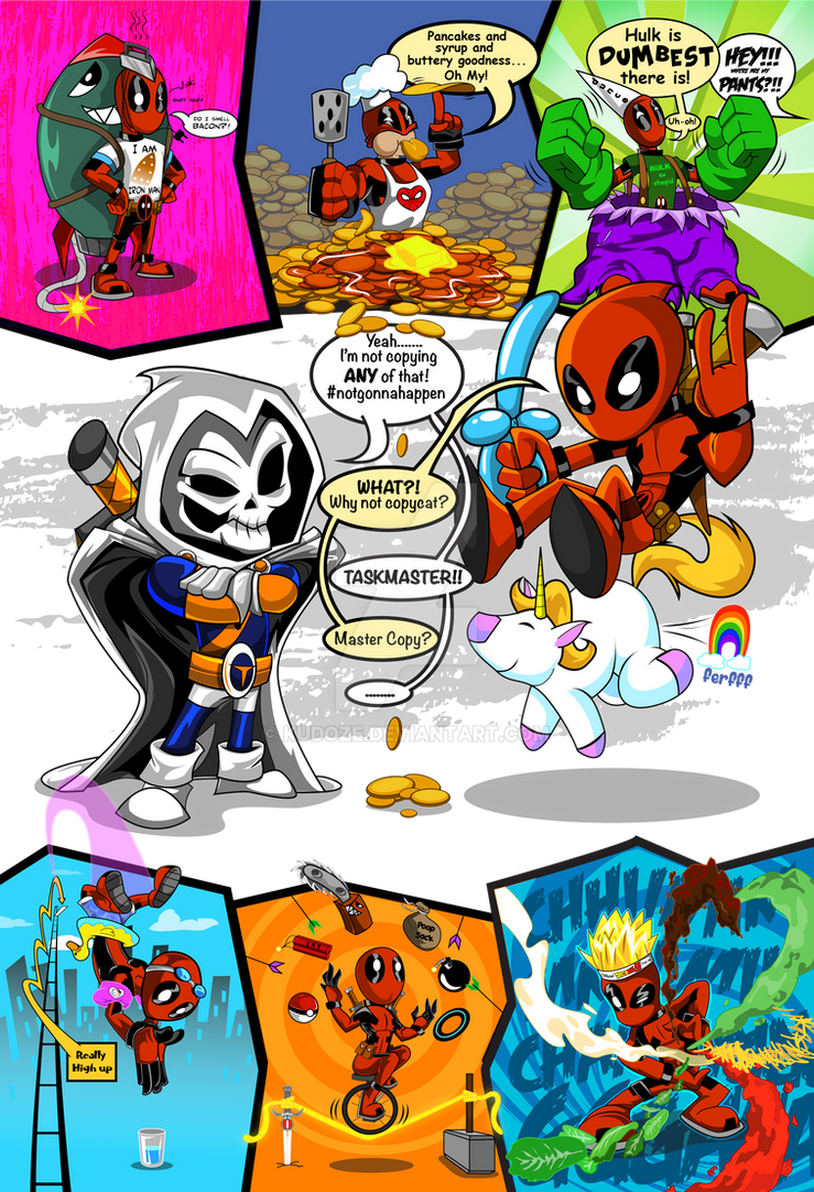 Subtle Deadpool Ultimate Deadpooly by kudoze on DeviantArt