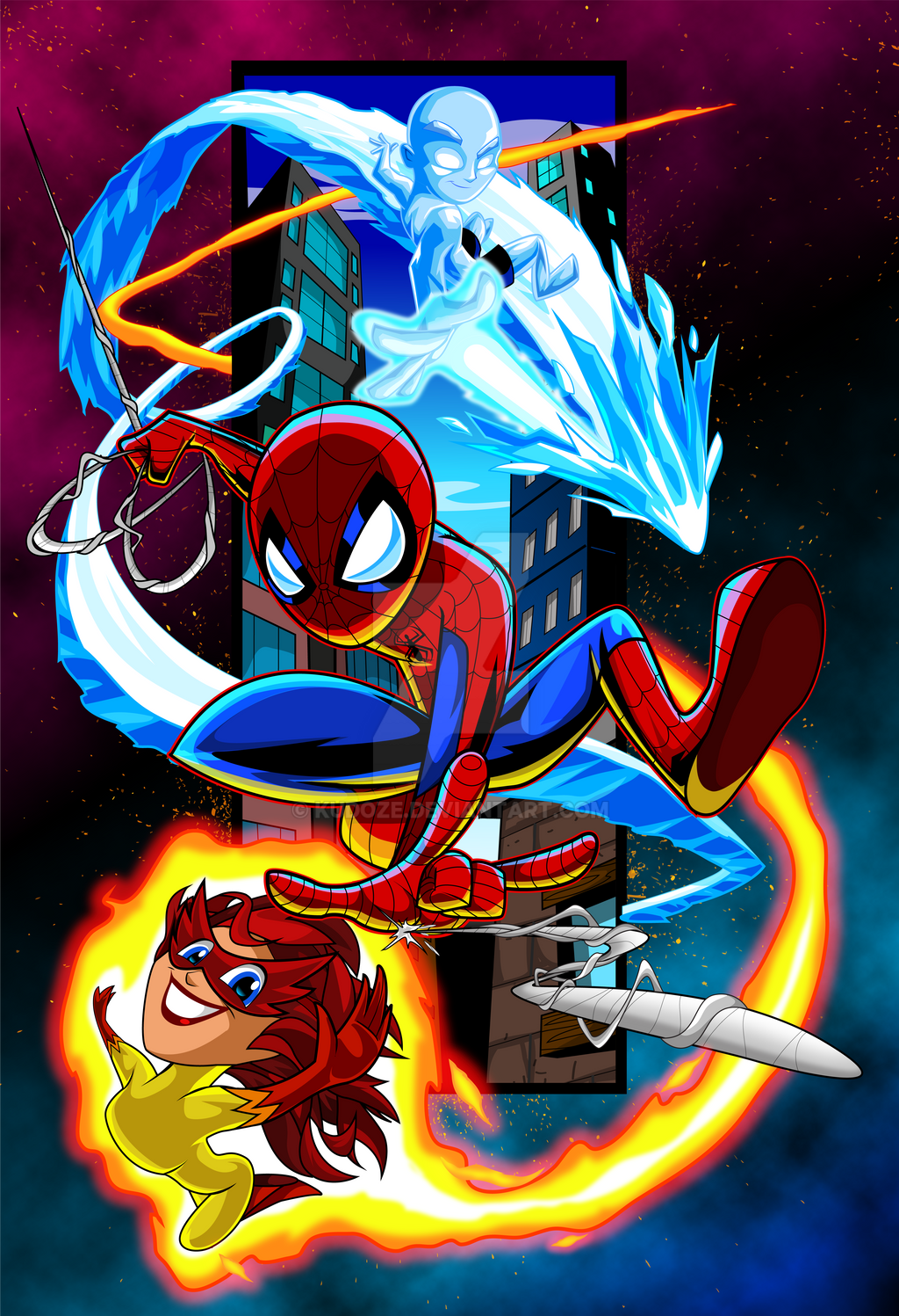 Spidey And His Amazing Friends by kudoze on DeviantArt