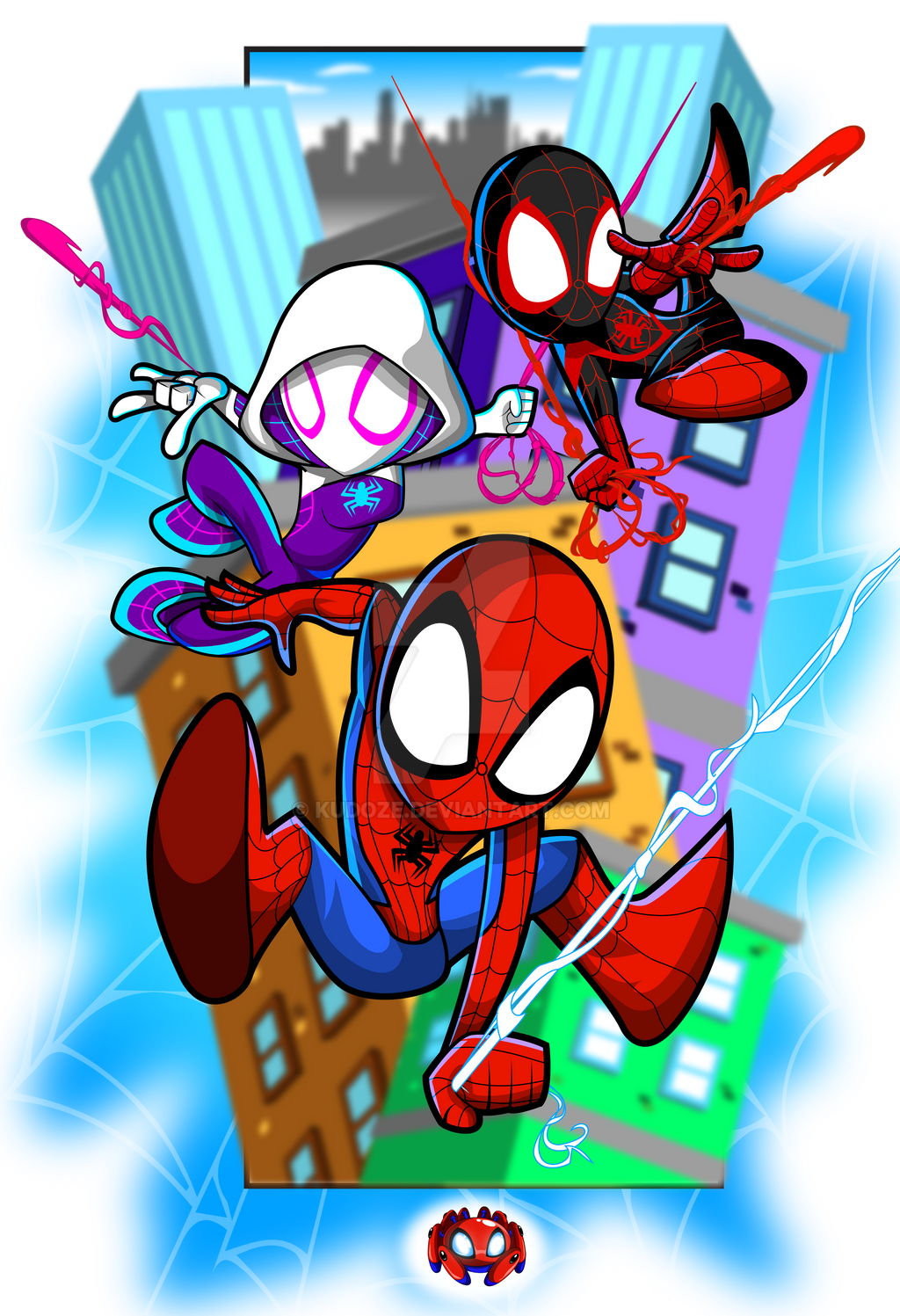 Spidey And His Amazing Friends by kudoze on DeviantArt