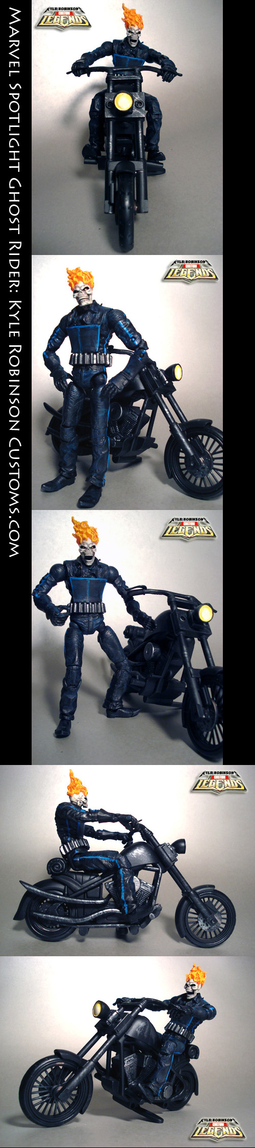 Custom Ghost Rider Figure