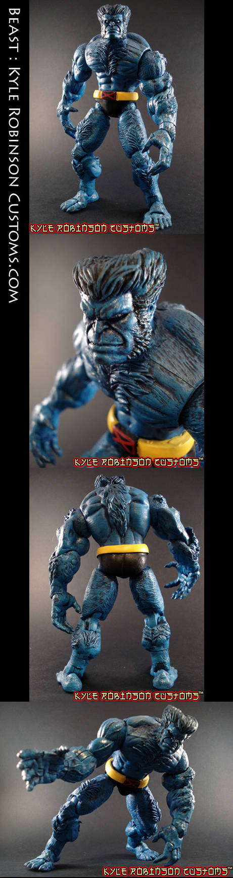 Custom Beast Action Figure by KyleRobinsonCustoms on DeviantArt