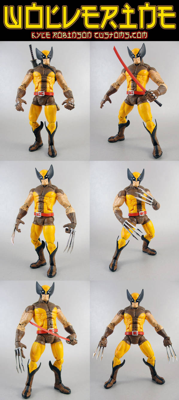 Custom Wolverine Brown Suit by KyleRobinsonCustoms on DeviantArt