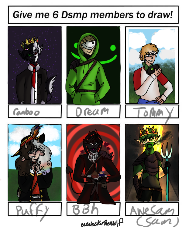 Png Example Dsmp 6 dsmp drawings by cecehuskerthewolf on DeviantArt