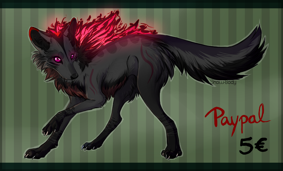 CLOSED - 5 EURO Paypal Wolf Adopt 3