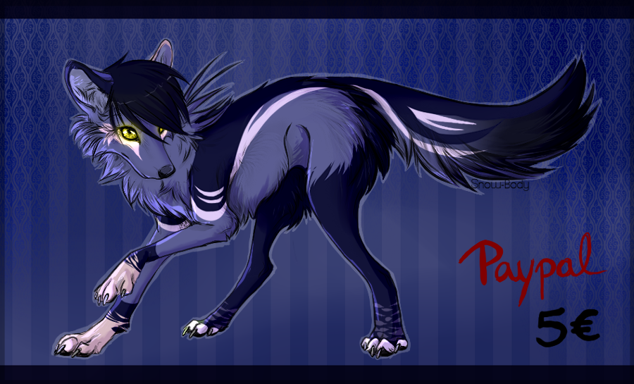 CLOSED - 5 EURO Paypal Wolf Adopt 17