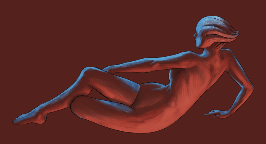 nude study - Liara