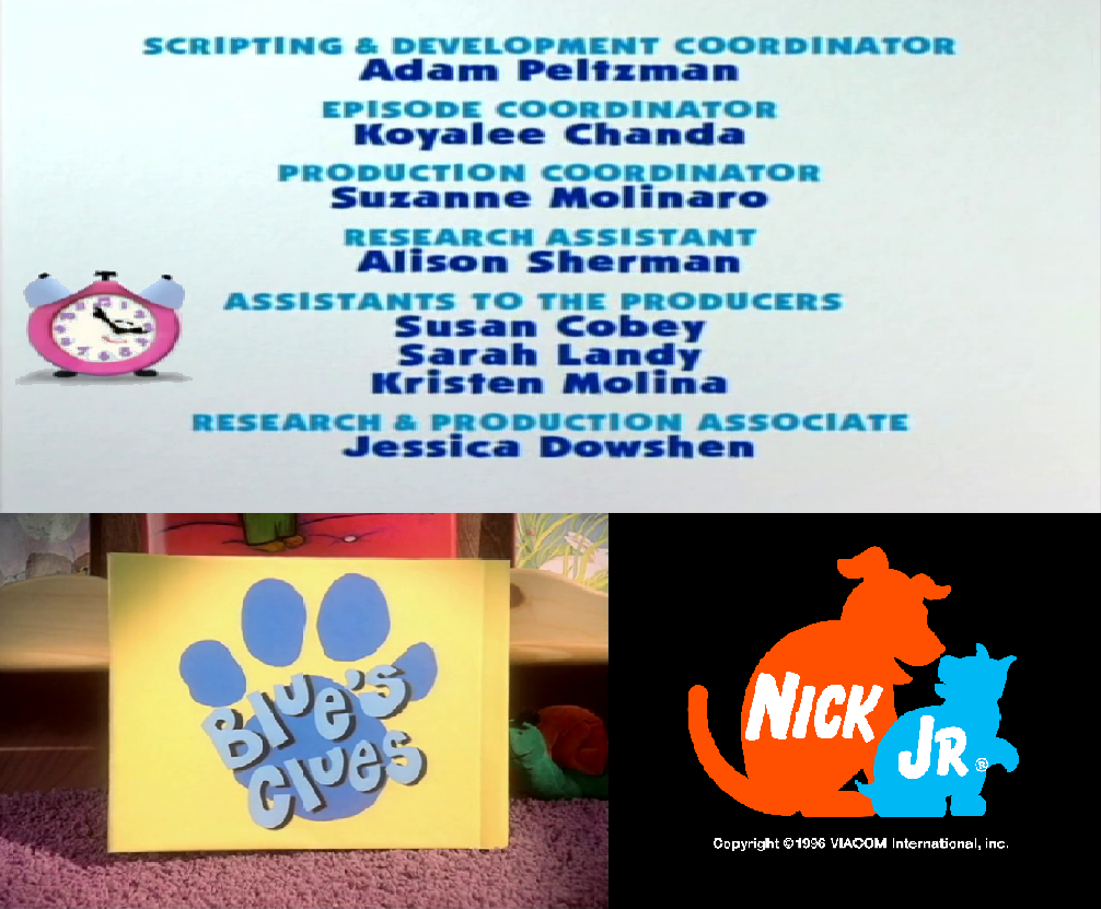 Blues Clues Credits