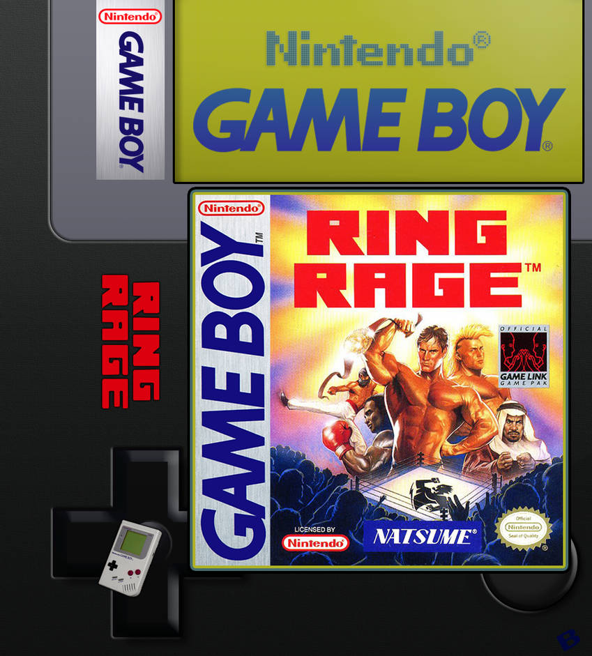 Ring Rage (cassette cover) by Backlogchallenger on DeviantArt