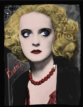 Betty vintage Photo colorized by me