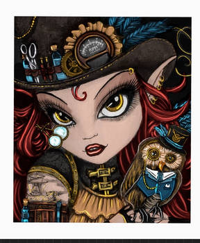 Artist Myka Jelina, colored by me