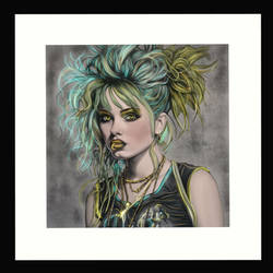 Ai image from humble Dino, colored by me