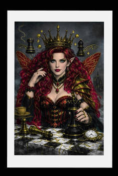 My Ai image, hand colored by me