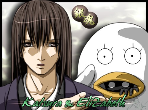 Gintama - Katsura-Elizabeth