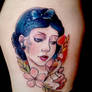 Snow white tatoo