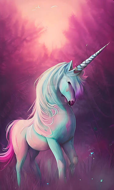 Unicorn in the night