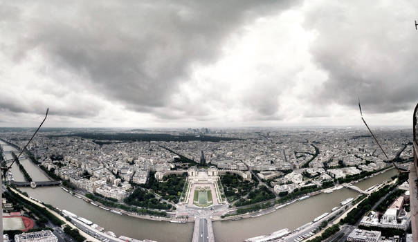 Seine from Eiffel Tower