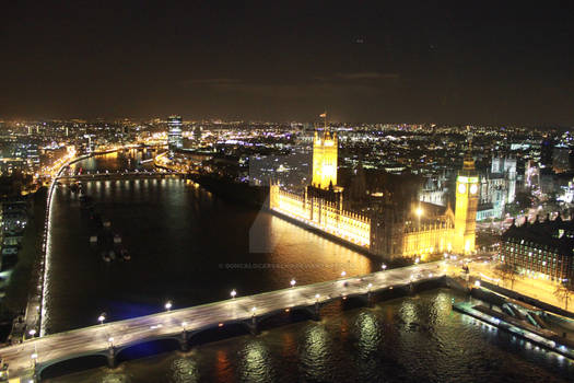 Big Ben from London Eye