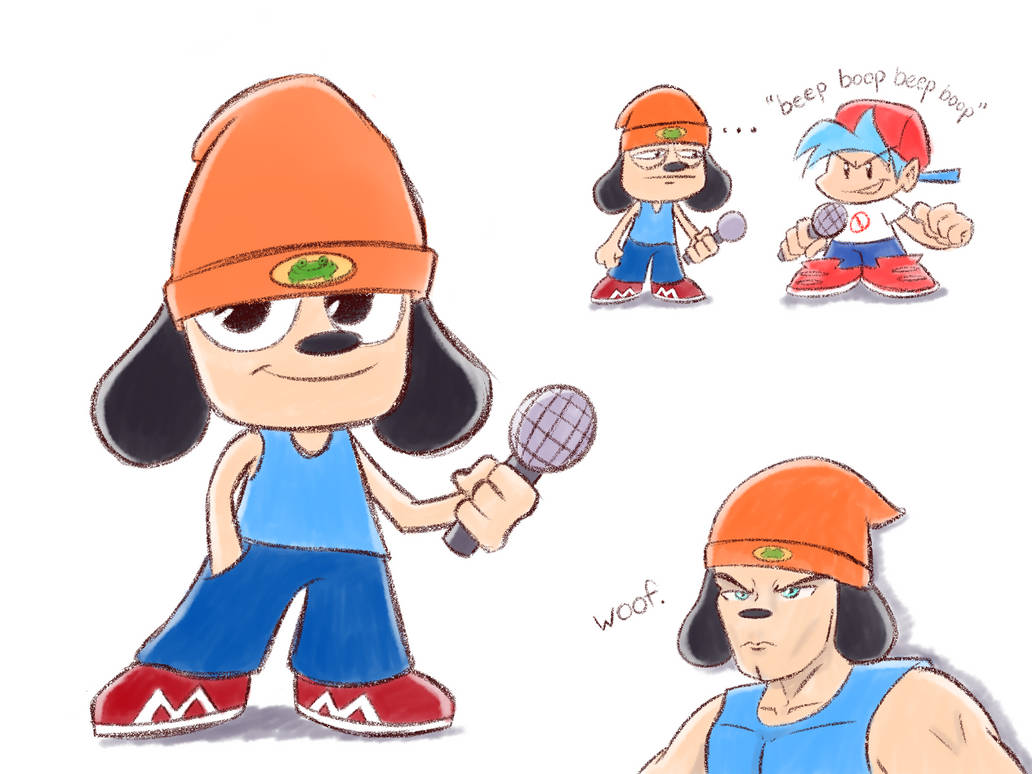 PaRappa the Rapper Doodles by Krumperoni on DeviantArt