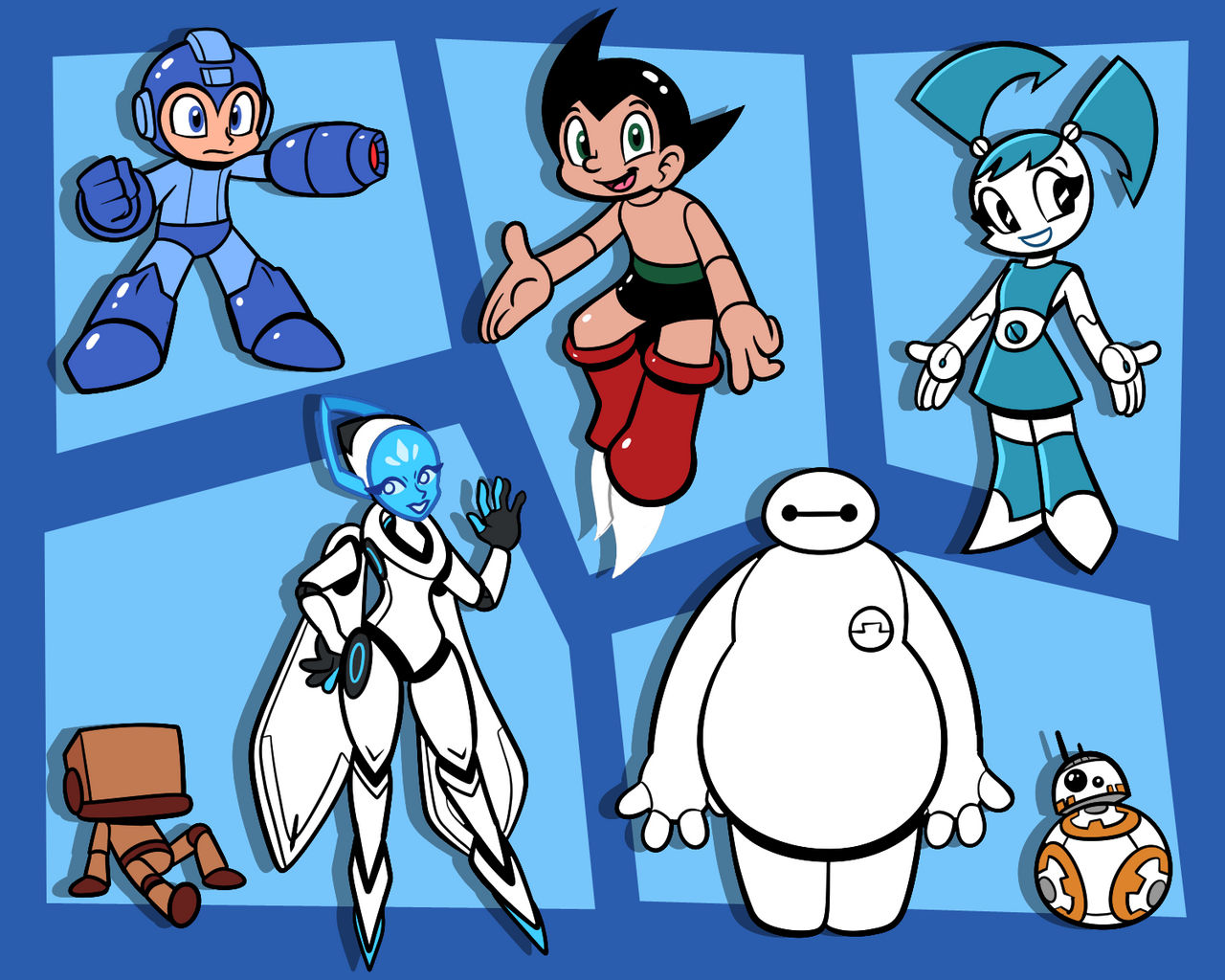 Robots by Krumperoni on DeviantArt