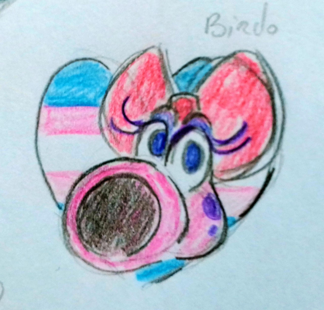 Birdo Trans Pride by PuppetBoy55 on DeviantArt