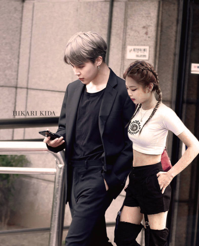 Jennie Blackpink And Jimin Bts By Hikarikida On Deviantart