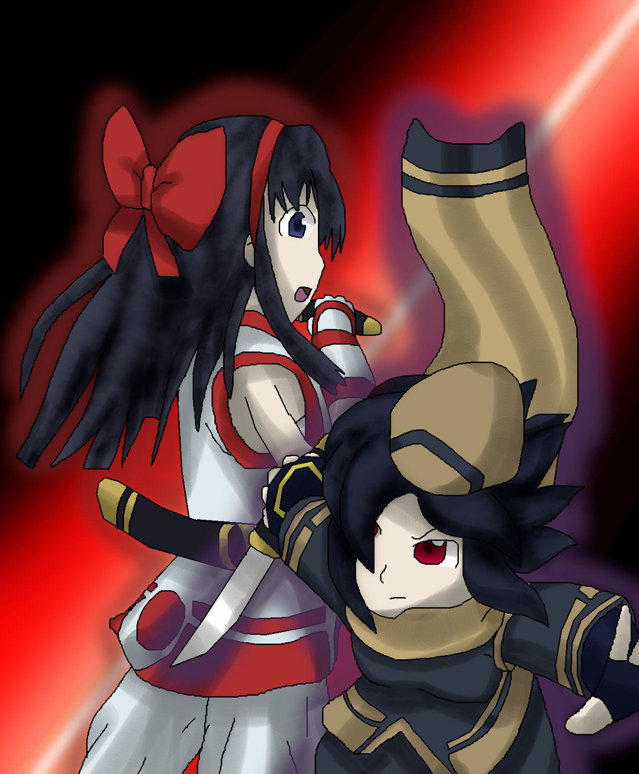 Nakoruru and Rera by MariSoul401 on DeviantArt
