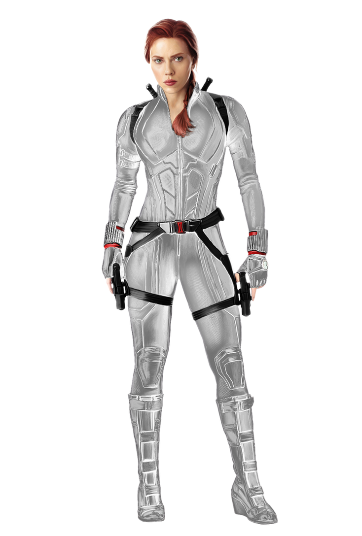Black Widow White Suit PNG by ZeynepTheGreat on DeviantArt