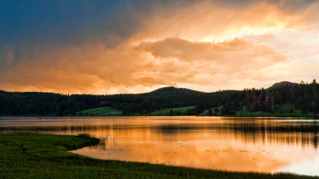 Deerfield Lake Sunset